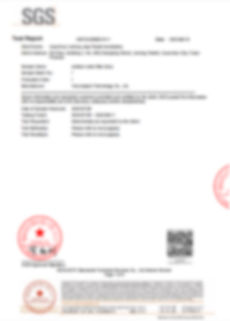 Certifications & Report