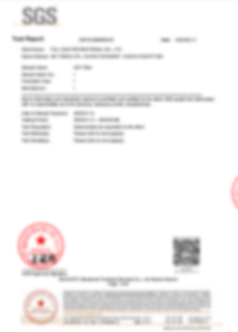 Certifications & Report