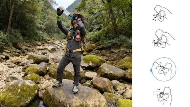 Camping & Overland Group water purification without pumps