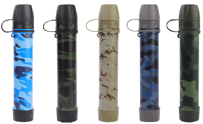 Hiking & Backpacking Stream-to-mouth filtration for ultra-light treks