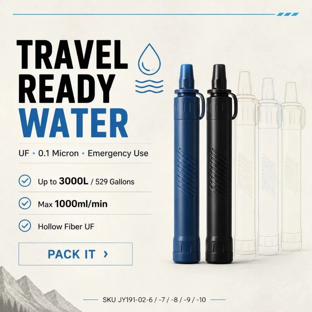 How to Use Water Filter Straws: A Complete Guide
