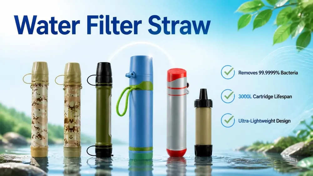 Water Filter Straw 3000L Cartridge Lifespan