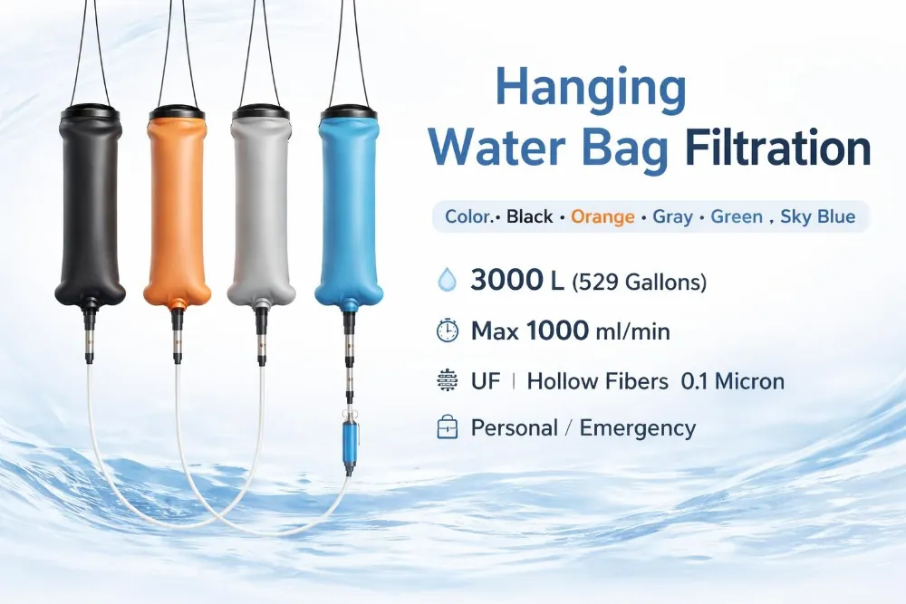 Hanging Water Bag Filtration