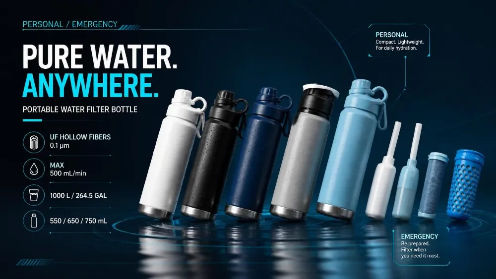 How long does a water bottle filter last，Indoor Water Bottle Filtration